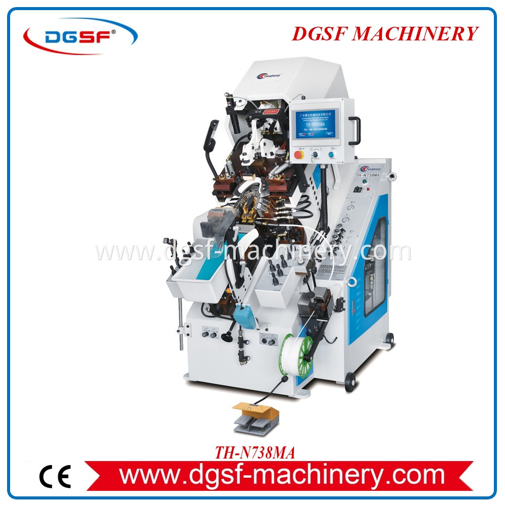  Automatic Cementing Toe Lasting Machine